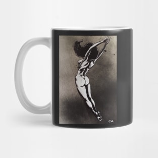 Woman Stretching Mug